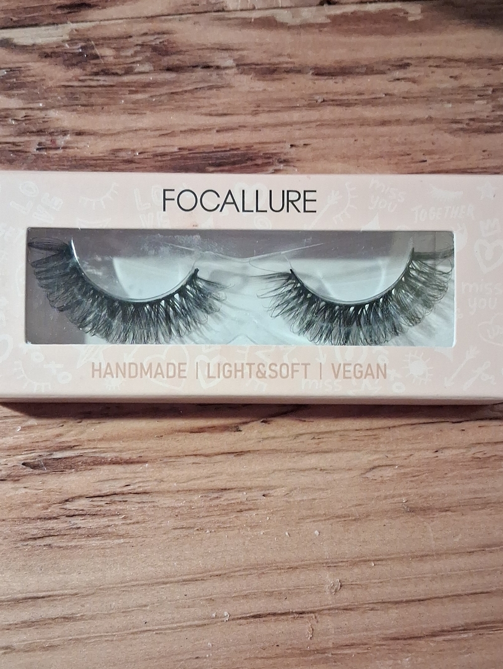 Focallure Black Handmade Vegan False Eyelashes - Dramatic Flutter